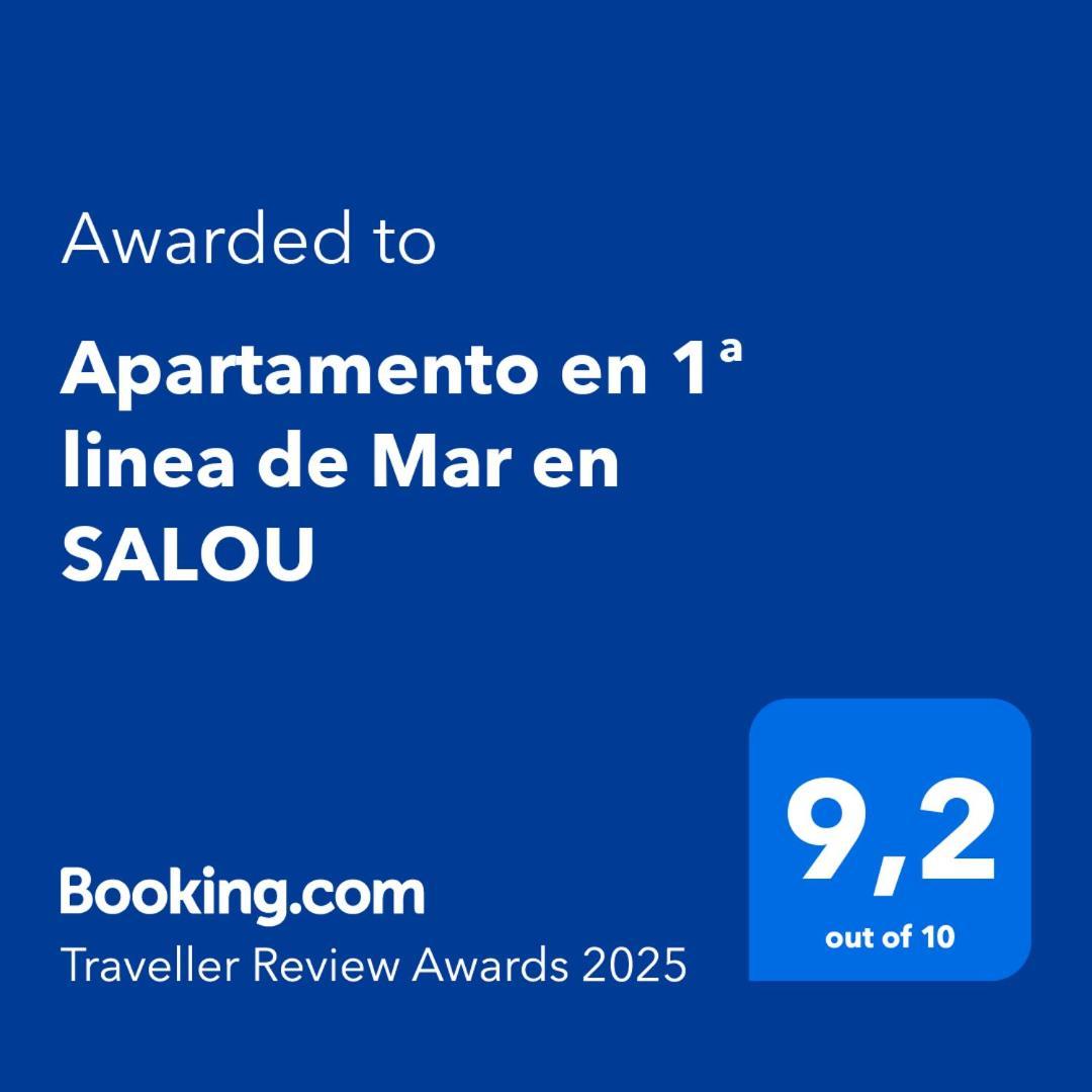 Apartamento En 1ª Linea De Mar En Salou Kültér fotó